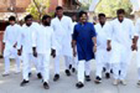 Pawan Kalyan felicitates wrestlers Photos